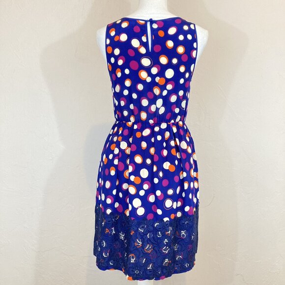 Anthropologie Moulinette Soeurs Silk Color Drenched Dot Dress – Size 0 - Picture 3 of 5